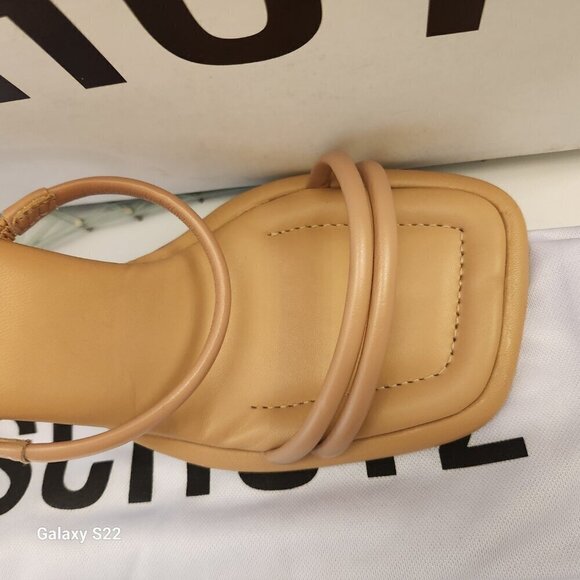 SCHUTZ Agatha Open Toe High Heel Sandals Women's - Honey Beige. Various - Picture 2 of 14